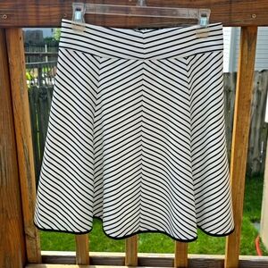 New Pixley Stitch Fix Striped Triste Swing Skirt Small